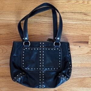Vintage Michael Kors Black Studded Bag